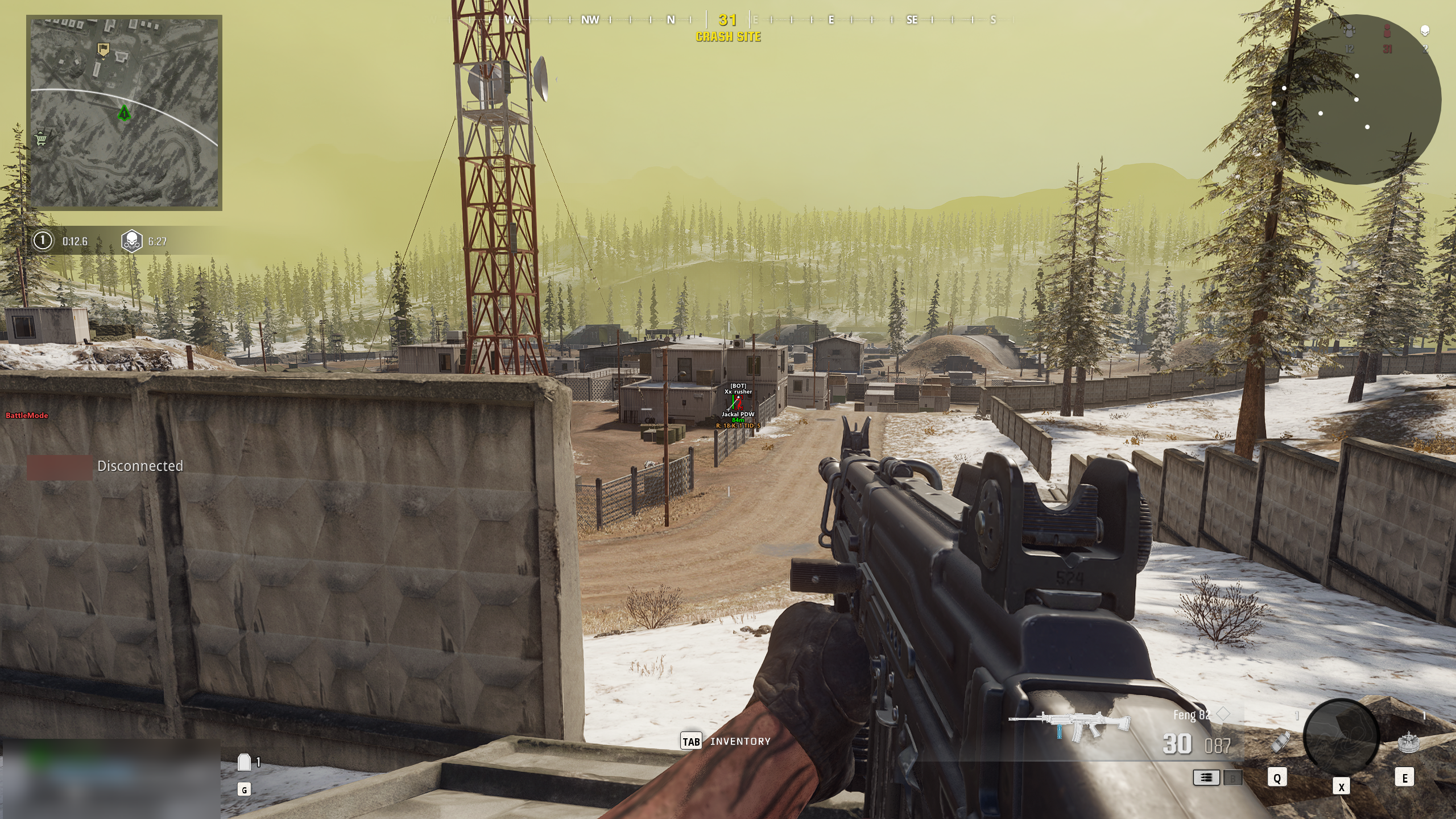 Скриншоты из игры Warzone